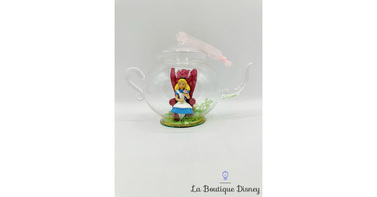 Boule Noël Théière Alice au pays des Merveilles Disneyland Paris 2016